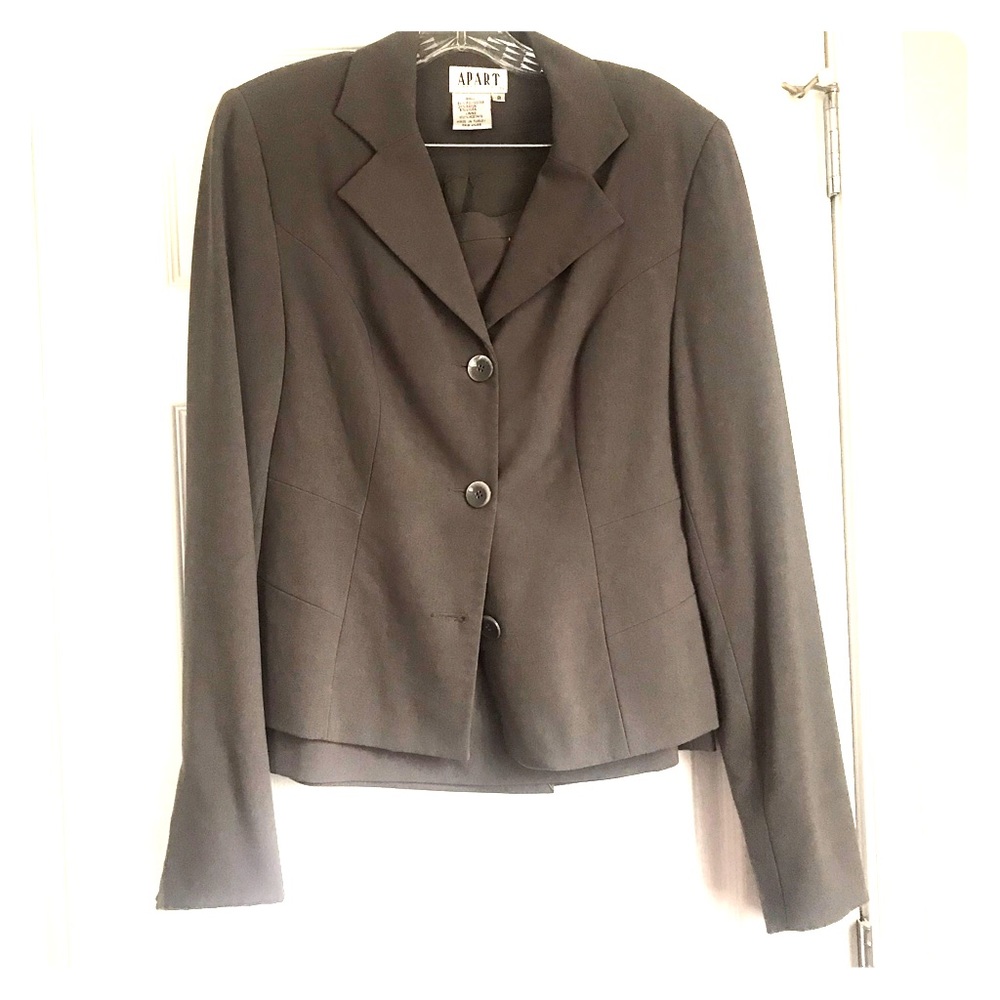 Taupe suit - skirt & jacket combo